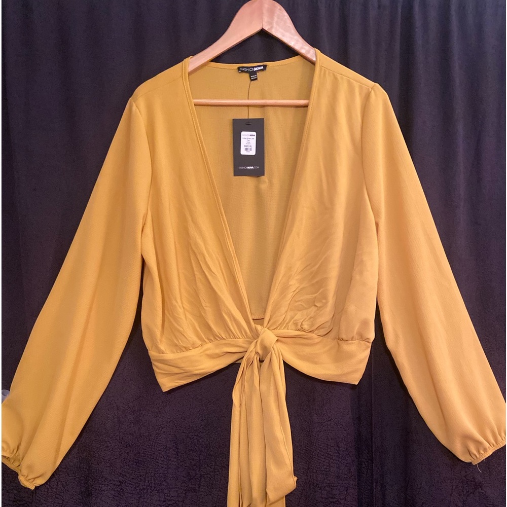 Tie Blouse